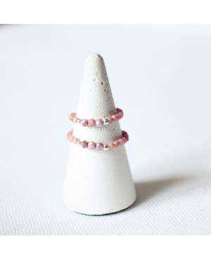 Ring - Rhodonit & Rubin