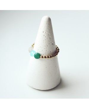 Ring - Mondstein, Amazonit,...
