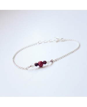 Jungfrau - Silberarmband