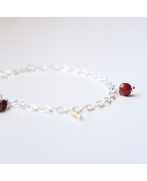 Jungfrau - Silberarmband