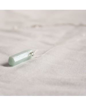 Silber-Halskette mit Amazonit
