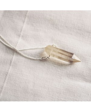 Silber-Halskette mit...