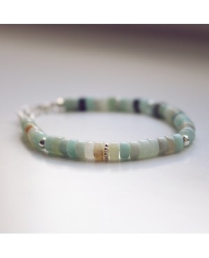 Armband - Aventurin 925-Silber