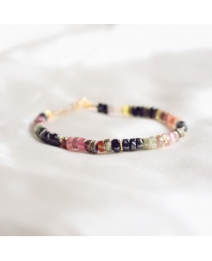 Armband - Turmaline 925-Silber
