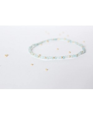 Armband - Aquamarin