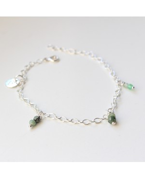 Krebs - Silberarmband