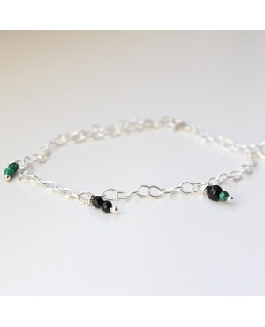 Steinbock - Silberarmband